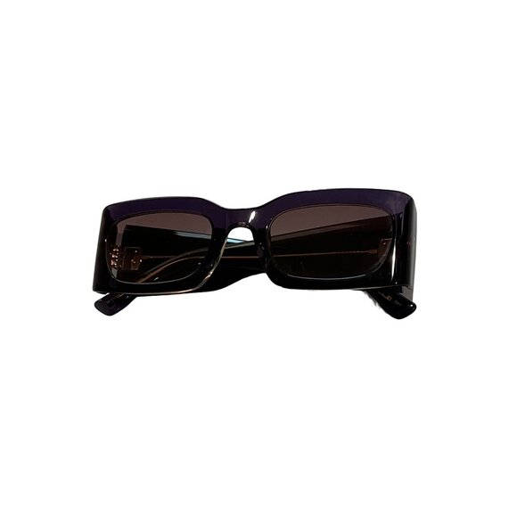 DSQUARED2 Hype Rectangle Frame Sunglasses in Black - Picture 1 of 4